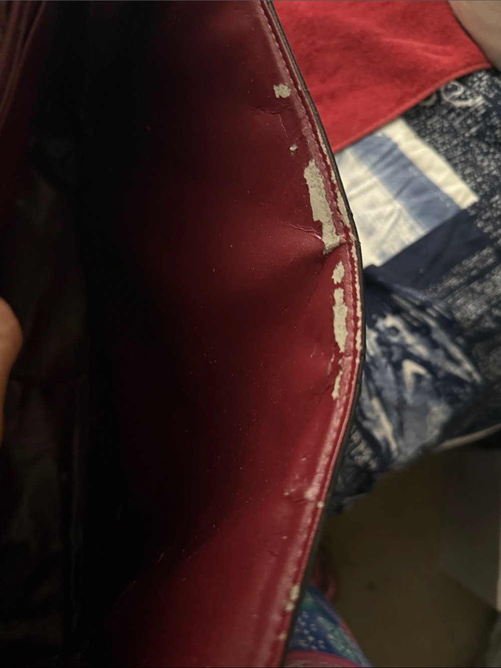 Leather Quilted Handbag - Picture 9 of 14